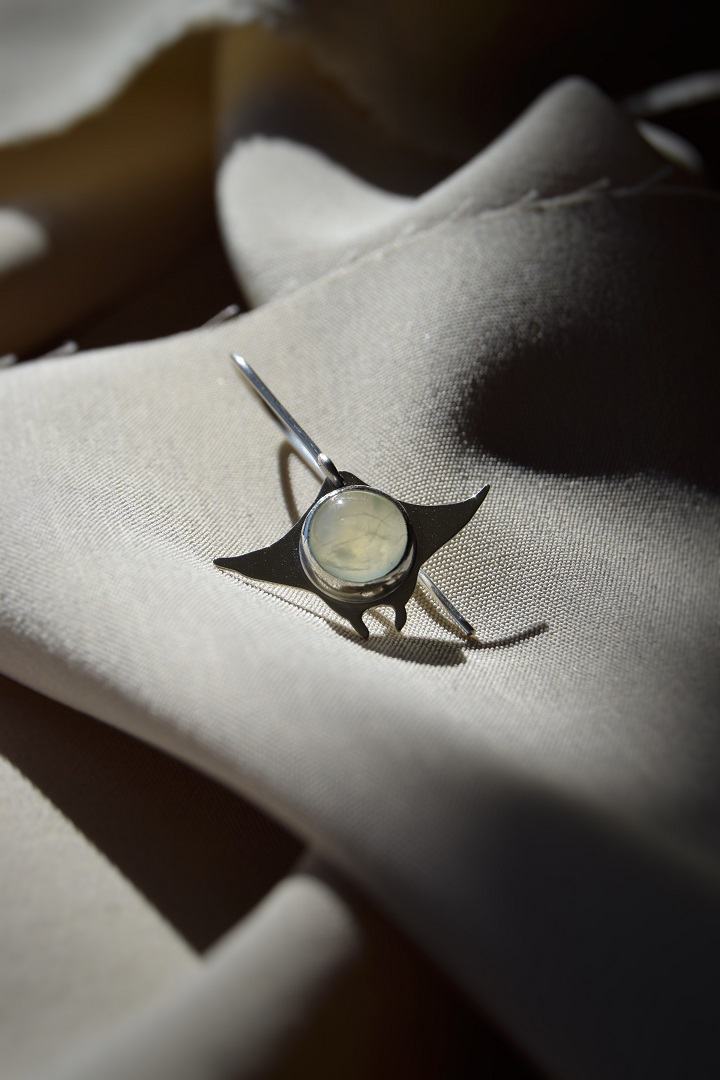 Préhnites Boucles d'oreilles TERE (9)